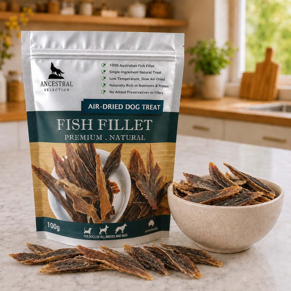 Fish Fillet Premium Dog Treats 100g